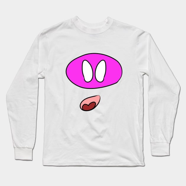 Fun piglet and mouth Long Sleeve T-Shirt by grafinya